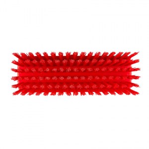 Vikan 70424 Compact Wall/Deck Scrub 225 mm Hard Red